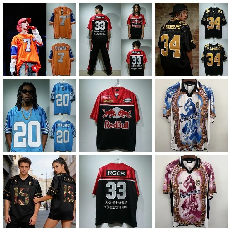 Red Bull Racing Embroidered Baseball Jersey