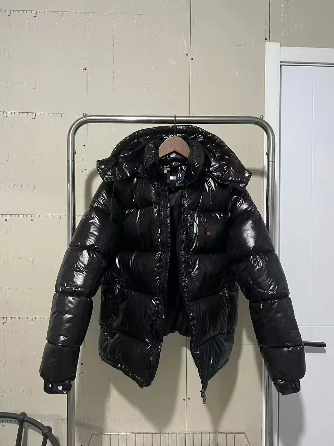 Moncler Maya Vest Black Glossy Down Vest - 8