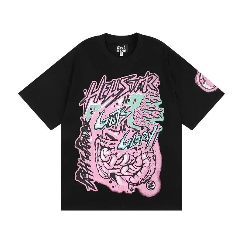 Hellstar Street Figure Print T-Shirt photo 8