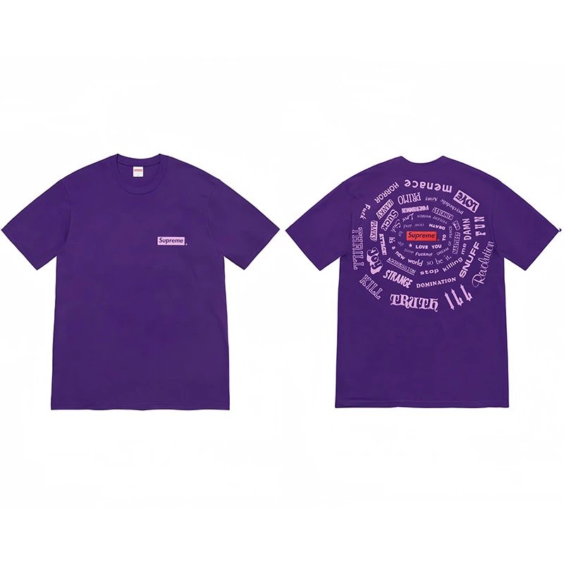 Supreme Deer Graphic Print White T-Shirt - 14