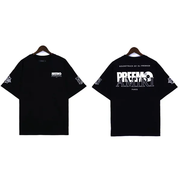 Amiri x DJ Premier Soundtrack Black T-Shirt - 1