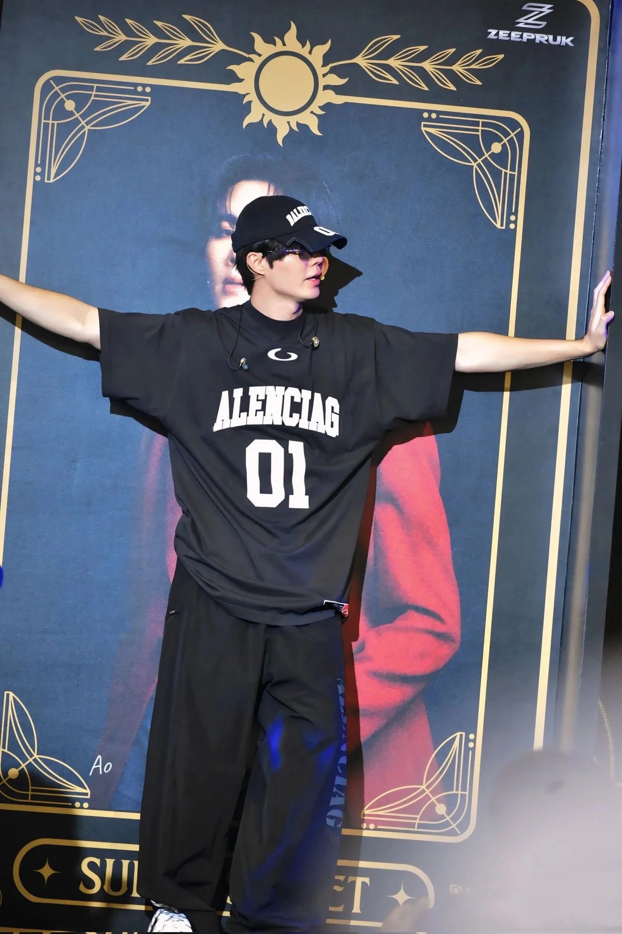 Balenciaga Alenciac 01 Black Oversized Jersey - 26