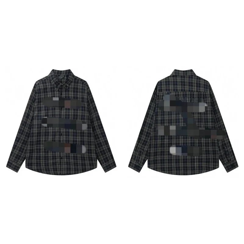 Classic Checkered Collar Shirt
