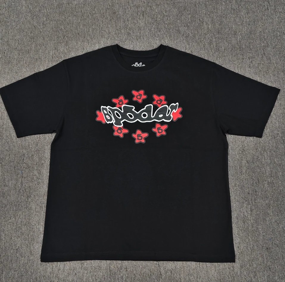 Black Red Flower