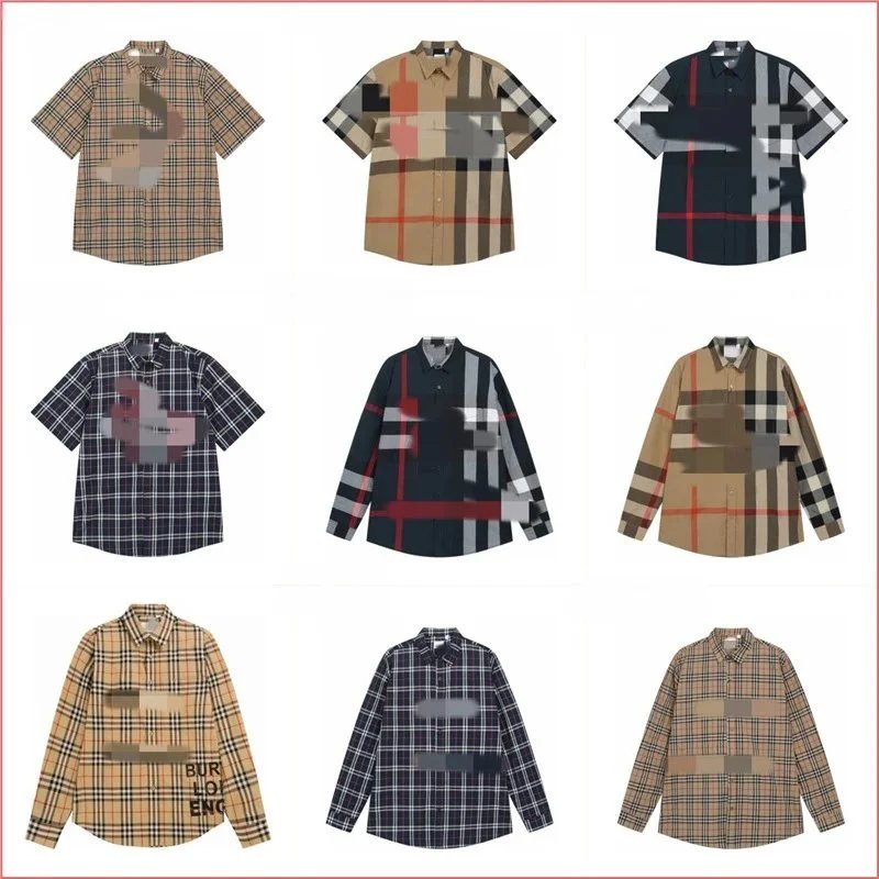 Plaid Button-Up Shirt
