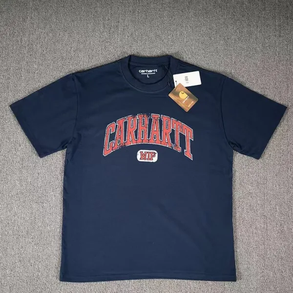 Carhartt Work In Progress Arch Logo Black T-Shirt - 9
