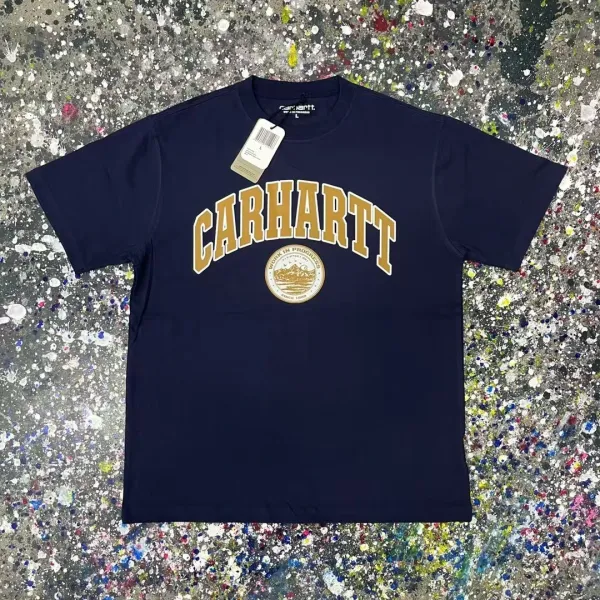 Carhartt Work In Progress Arch Logo Black T-Shirt - 27