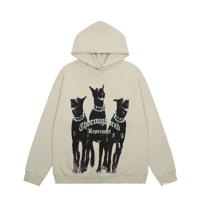REPRESENT Letter Graphic Hoodie photo 4