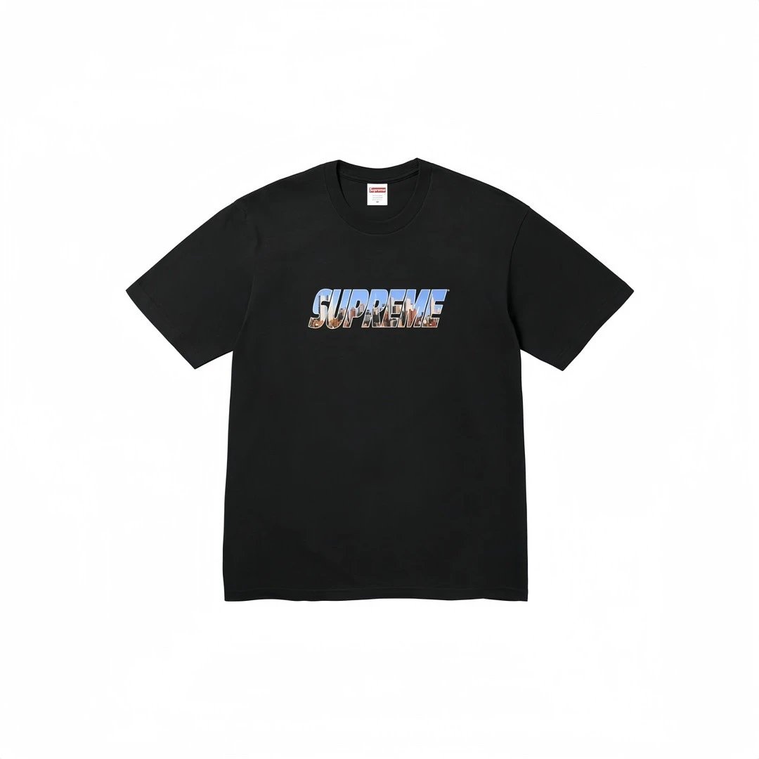 Supreme Deer Graphic Print White T-Shirt - 9