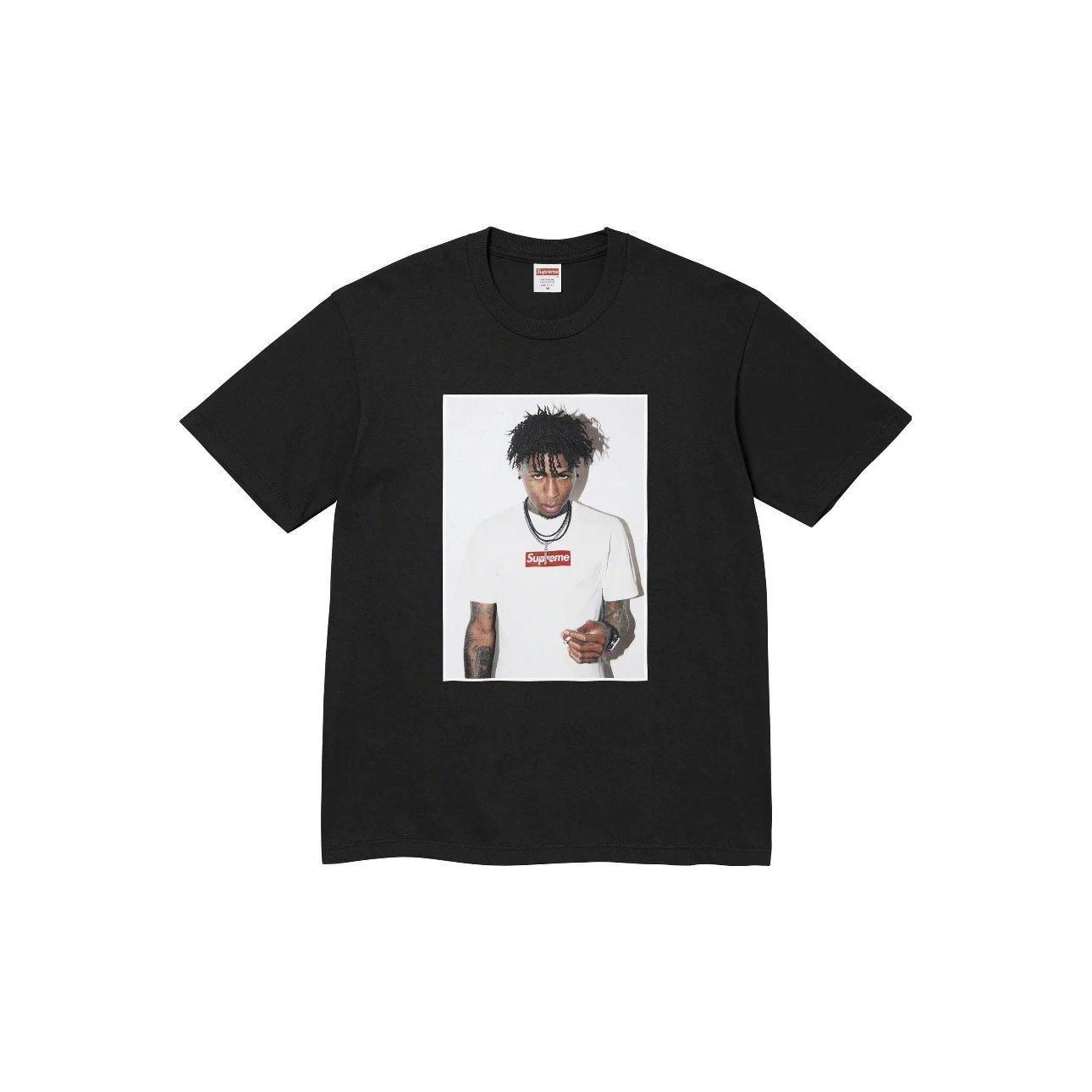 Supreme Deer Graphic Print White T-Shirt - 7