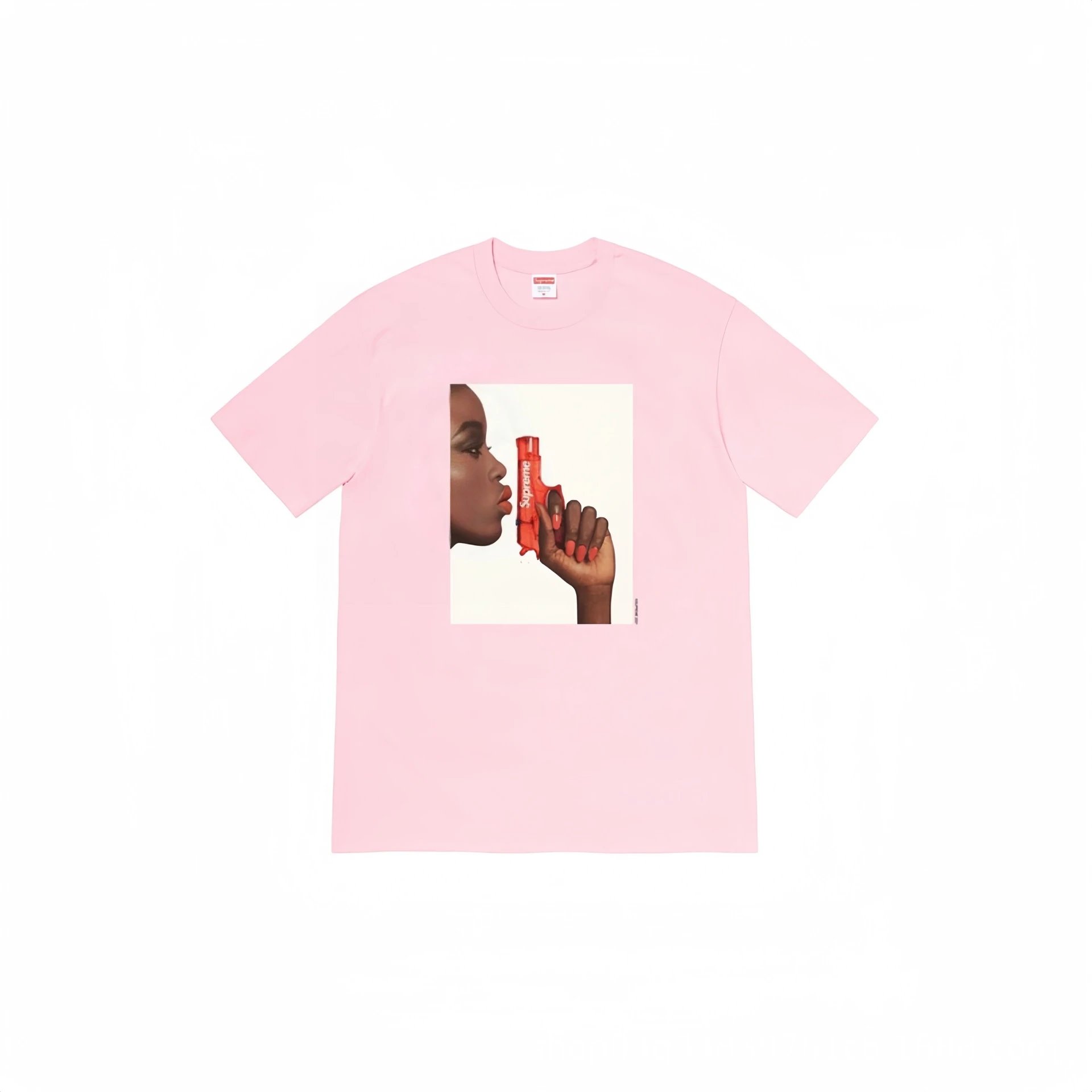 Supreme Deer Graphic Print White T-Shirt - 16