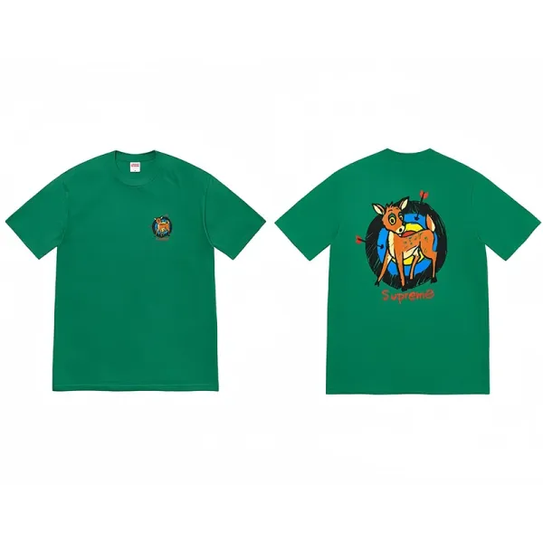 Supreme Bambi Graphic T-Shirt Green - 1
