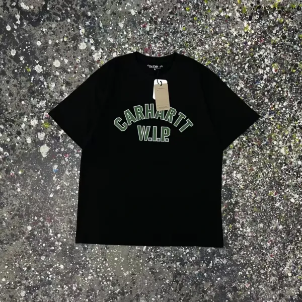 Carhartt Work In Progress Arch Logo Black T-Shirt - 44