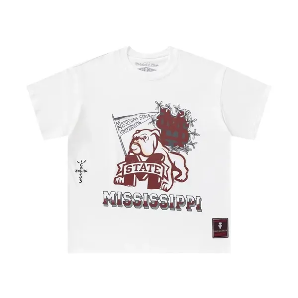 Off-White Tomato Print Off-White White T-Shirt - 20