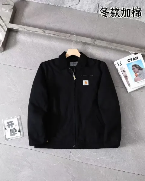 Carhartt WIP Active Jacket Black Winter-Insulated Outerwear - 1