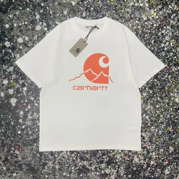 Carhartt Work In Progress Arch Logo Black T-Shirt - 13