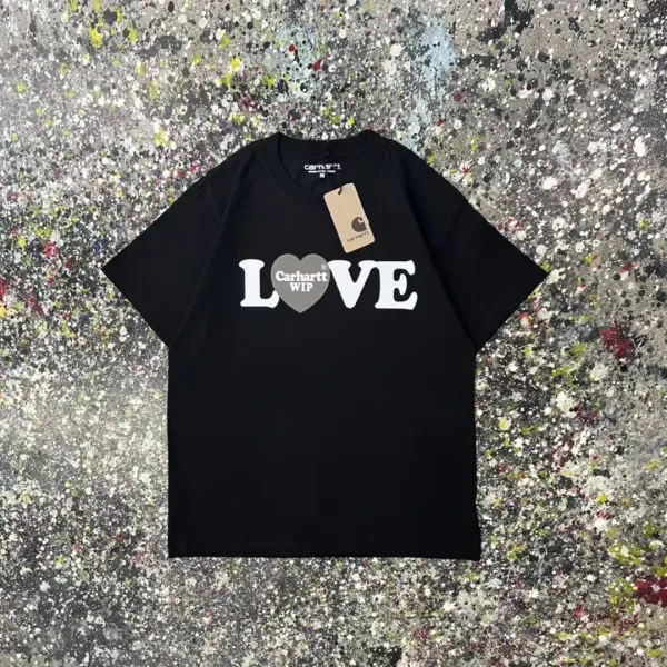 Carhartt Work In Progress Arch Logo Black T-Shirt - 22