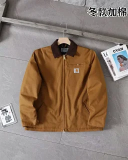 thumbnail for Cross-border Carhar trendy brand Carhart jacket jacket cotton autumn and winter retro canvas heavyweight unisex workwear cotton clothes