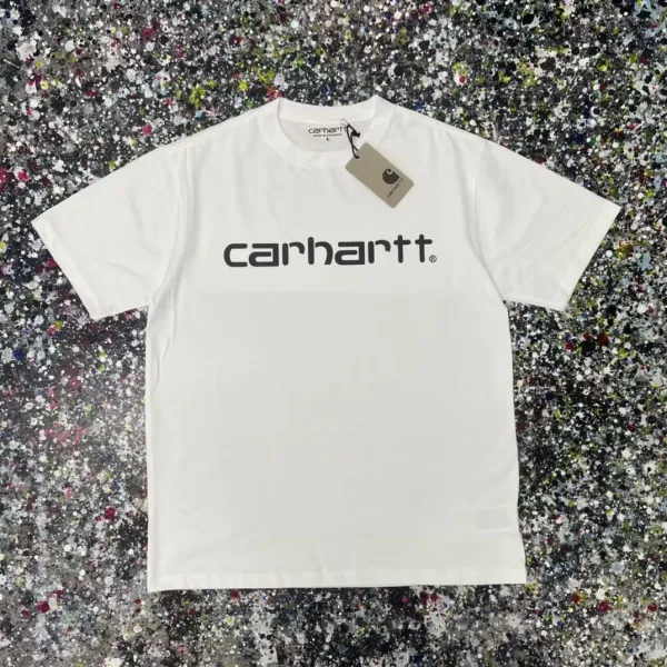 Carhartt Work In Progress Arch Logo Black T-Shirt - 15