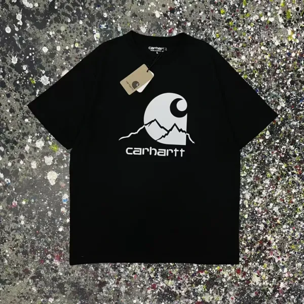 Carhartt Work In Progress Arch Logo Black T-Shirt - 14