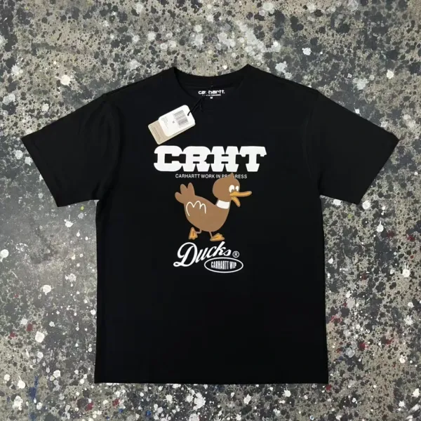 Carhartt Work In Progress Arch Logo Black T-Shirt - 32