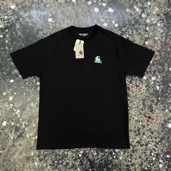 Carhartt Work In Progress Arch Logo Black T-Shirt - 39