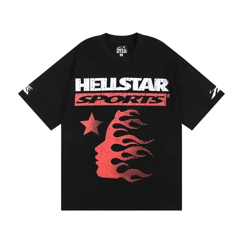 Hellstar Street Figure Print T-Shirt photo 3