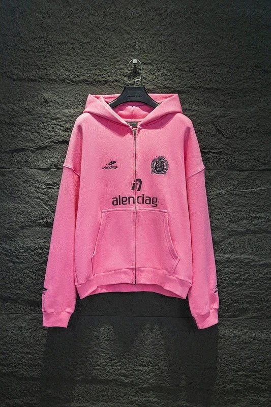 Balenciaga x Manchester United Alentiaq Red Zip-Up Hoodie - 7