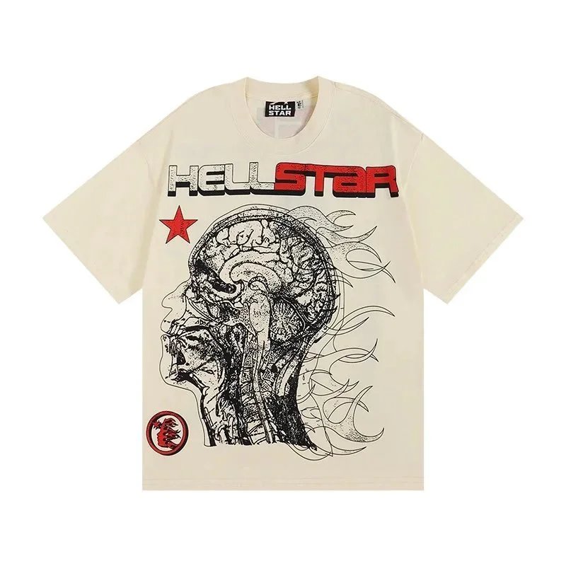 Hellstar Street Figure Print T-Shirt photo 5