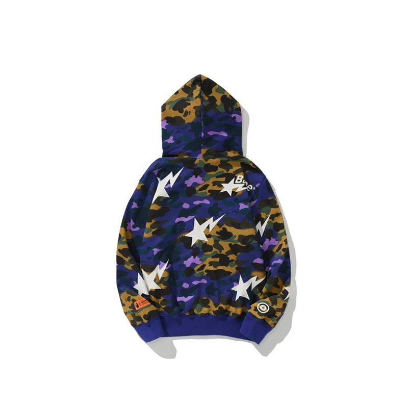 Camo Star Print Hooded Sweatshirt photo 6