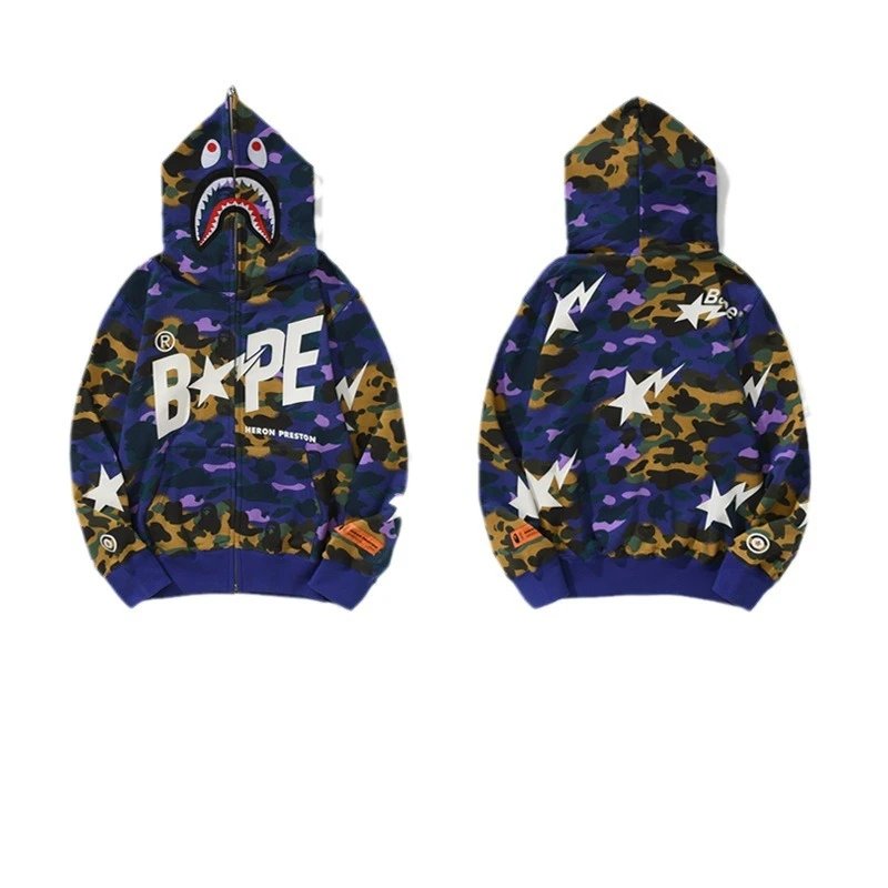 Camo Star Print Hooded Sweatshirt photo 4