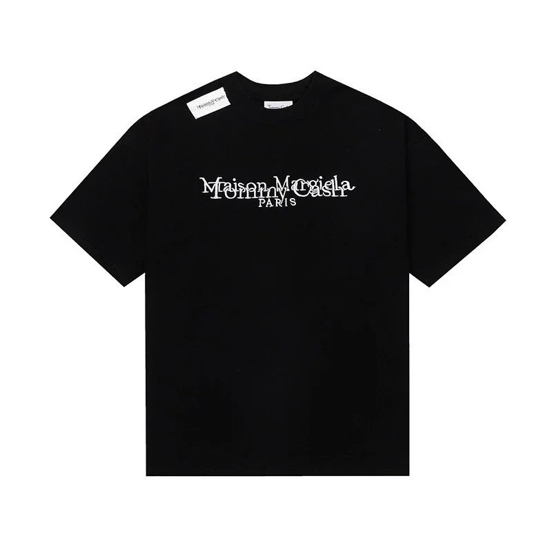 Black co branded embroidery