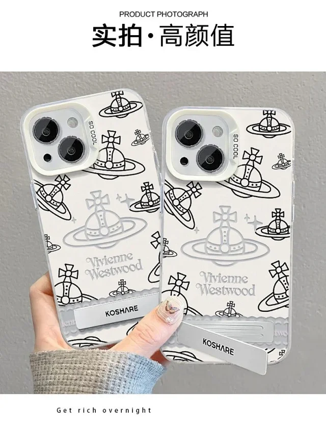 Vivienne Westwood Phone Cases Orb Print Kickstand Case product detail image 6