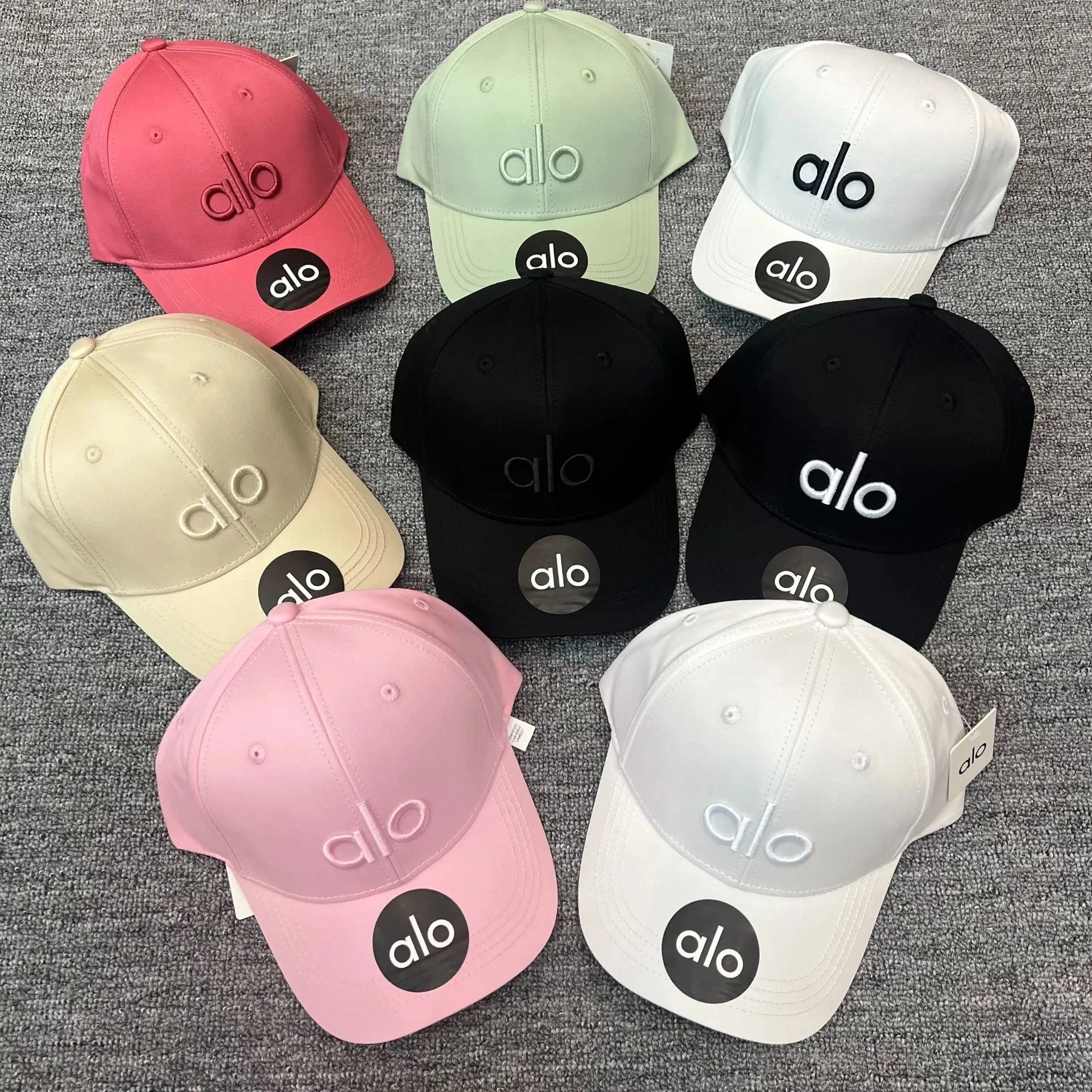 Alo Hats Embroidered Logo Baseball Cap image 1