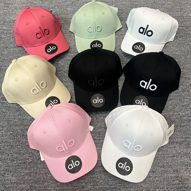 Alo Hats Embroidered Logo Baseball Cap product detail image 1
