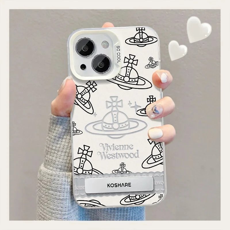 Vivienne Westwood Phone Cases Orb Print Kickstand Case image 3