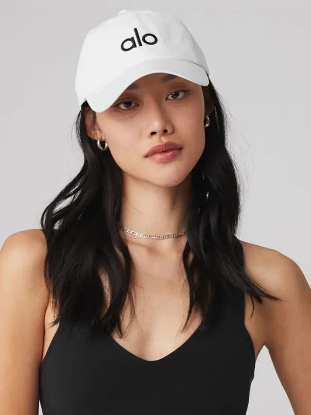 Alo Hats Embroidered Logo Baseball Cap product detail image 7