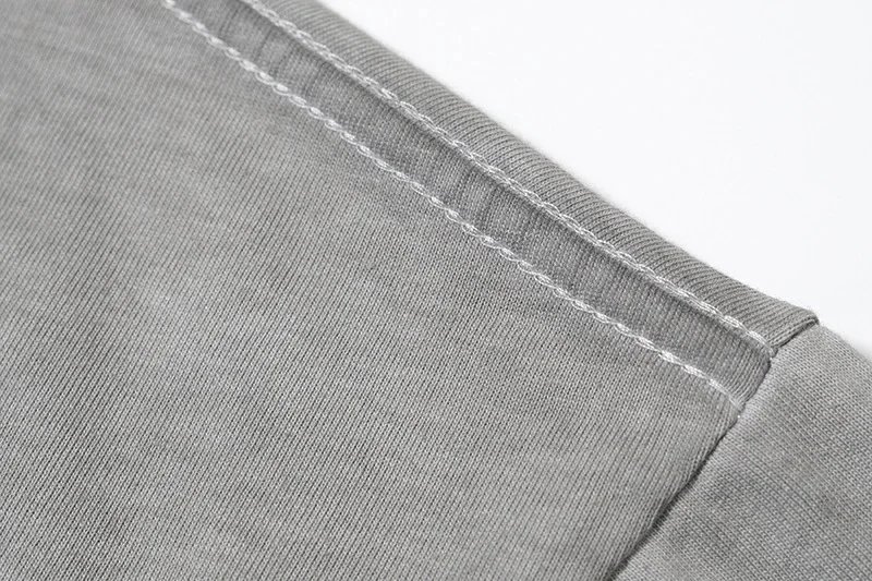 Miu Miu Heart Logo Washed Gray T-Shirt - 5