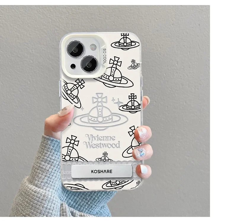 Vivienne Westwood x Nics Orb Print Phone Case Gray - 10