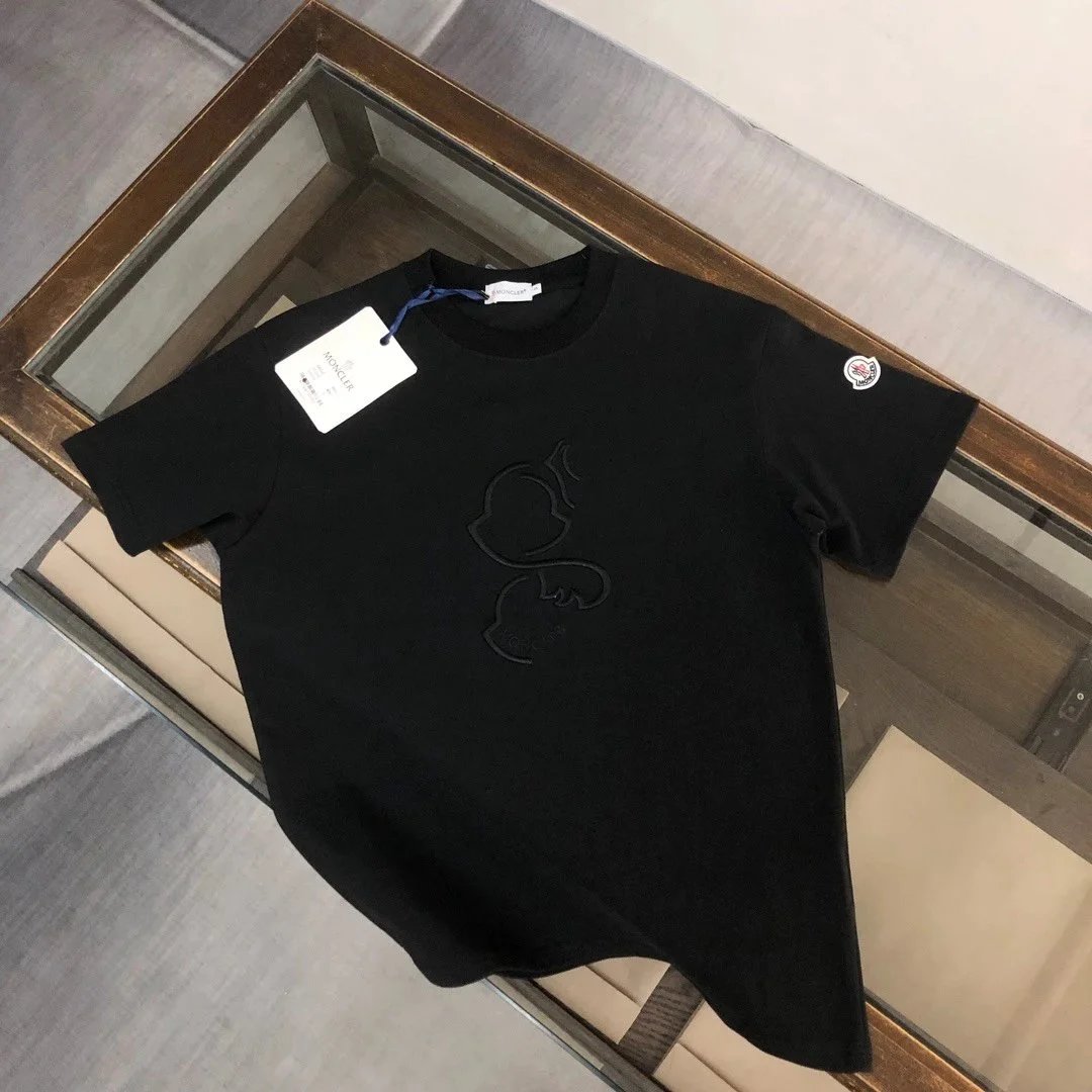 Moncler Logo Print Orange T-Shirt - 5