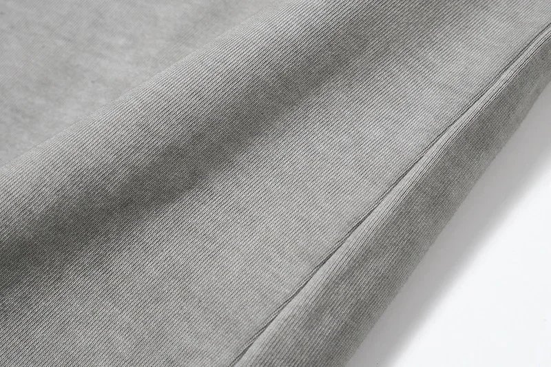 Miu Miu Heart Logo Washed Gray T-Shirt - 7