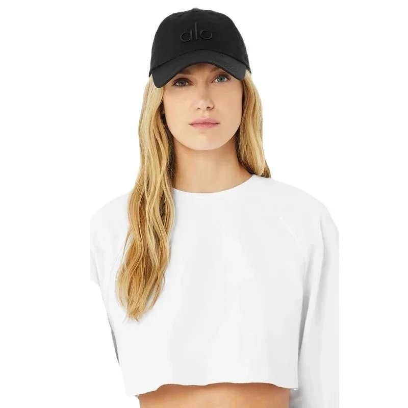 Alo Hats Embroidered Logo Baseball Cap image 5