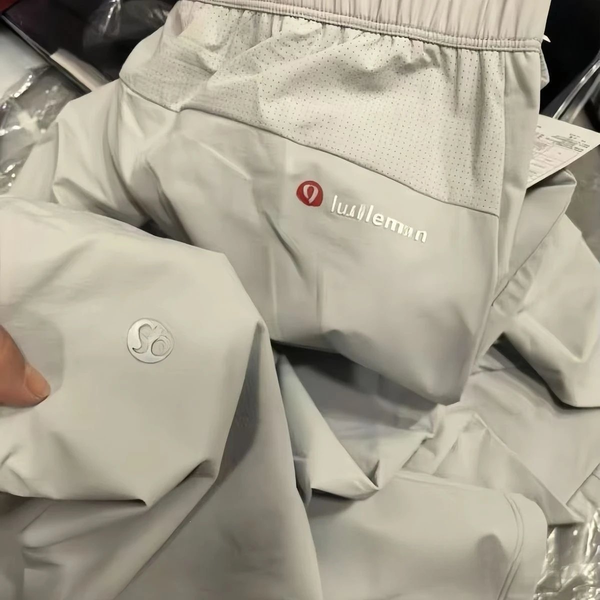 LU's new summer outdoor men's work pants are sport waterproof, casual breathable, straight leg pants