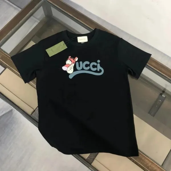 Gucci x Disney Tigger Print Black T-Shirt - 1