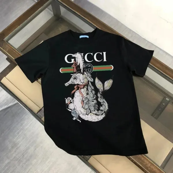 Gucci x Disney Tigger Print Black T-Shirt - 10