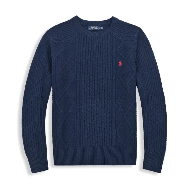 Lacoste Classic Crewneck Black Sweater - 5