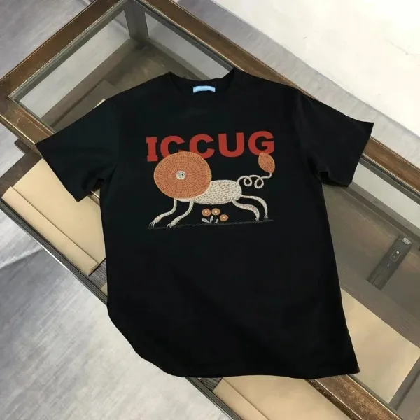 ICCUg T-Shirt Black Graphic Print T-Shirt - 1