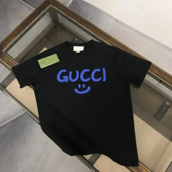Gucci Smiley Logo Black T-Shirt - 1