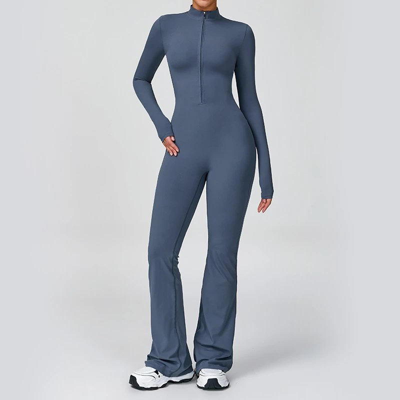 Long Sleeve Yoga Jumpsuit photo 4