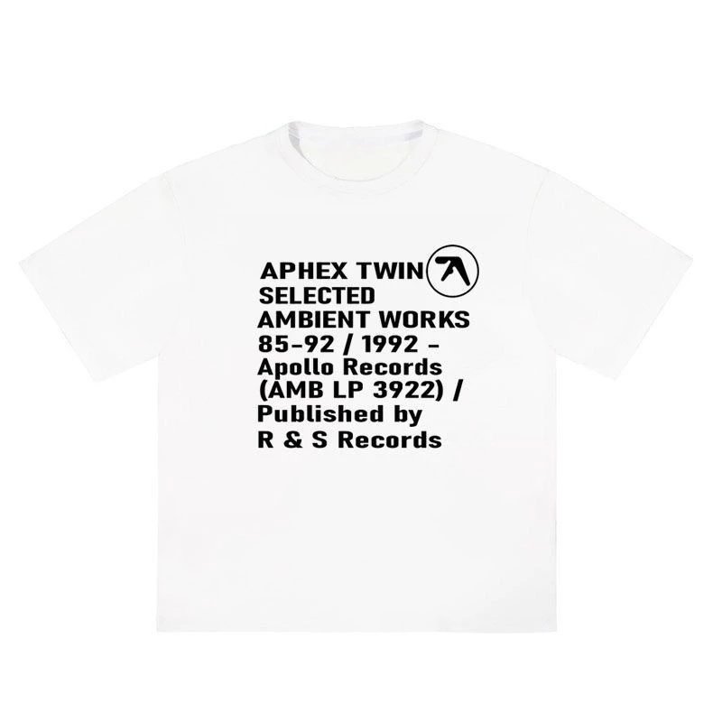 Aphex Twin Selected Ambient Works 85-92 t-shirt